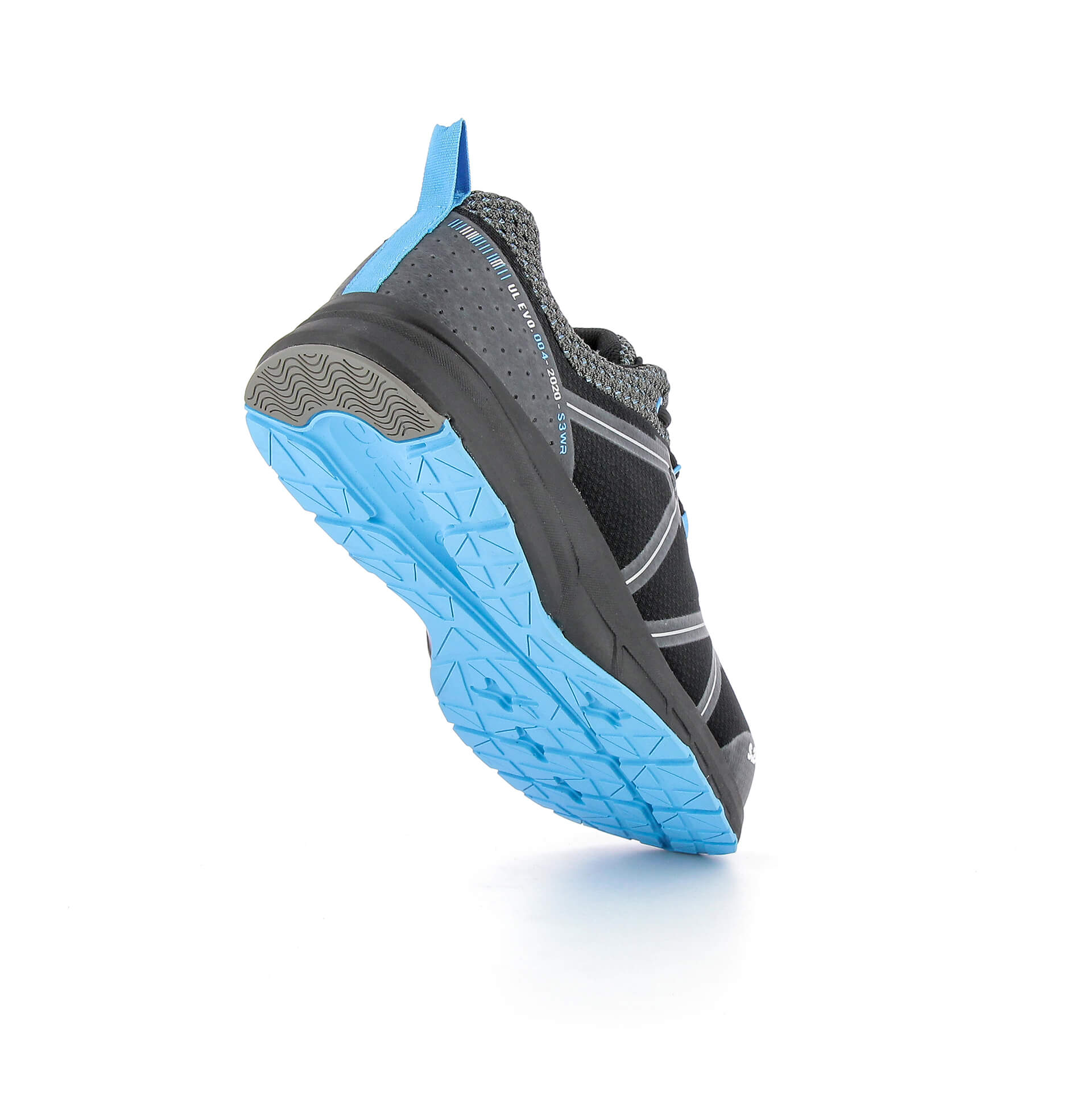 6182-8 S.24 Shadow S3 Unisex Black, Blue Fibreglass Shoes, UK 8, EU 43
