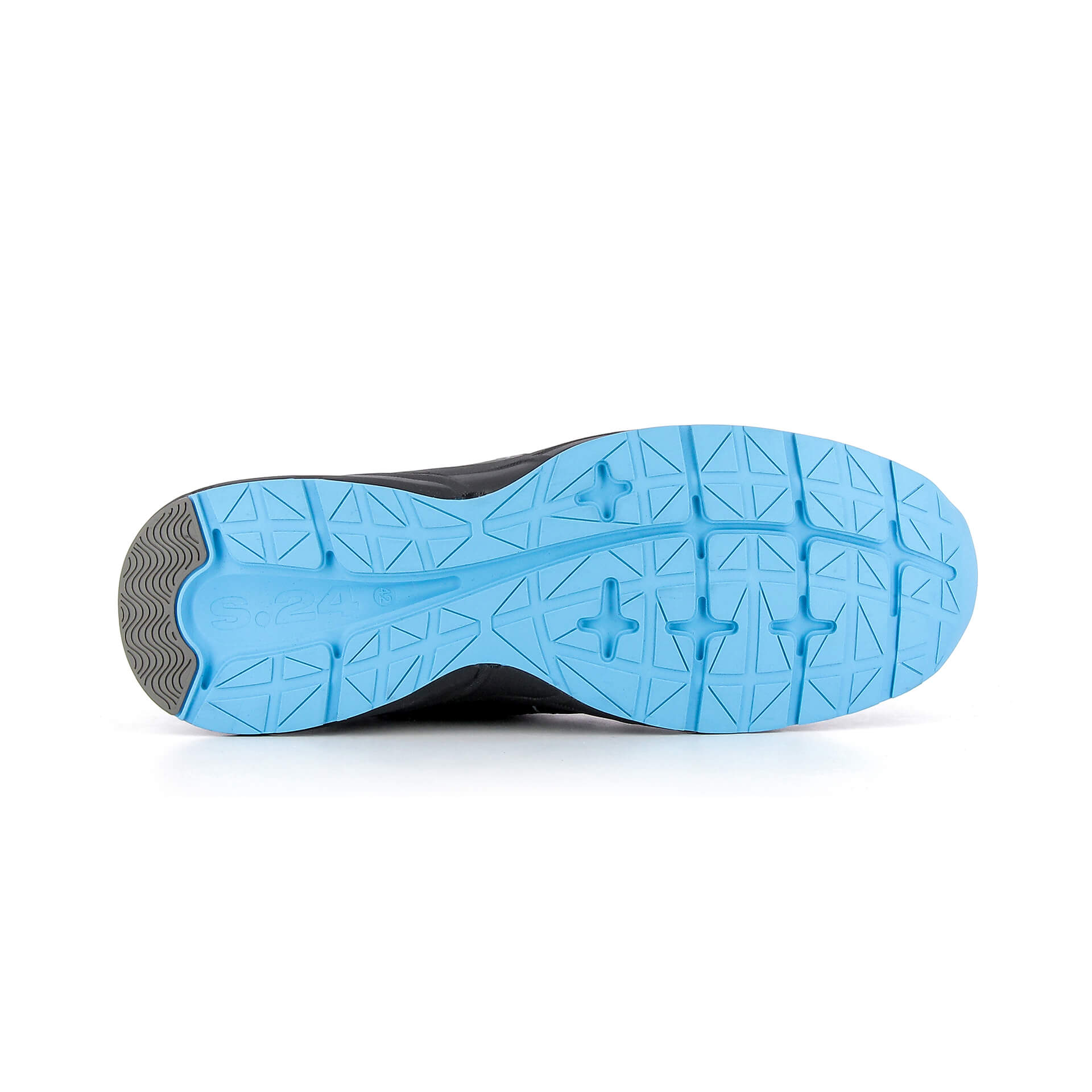 6182-8 S.24 Shadow S3 Unisex Black, Blue Fibreglass Shoes, UK 8, EU 43