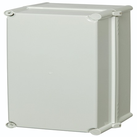 Fibox PC Series Grey Polycarbonate General Purpose Enclosure, IP65, IK08, Grey Lid, 380 x 190 x 180mm