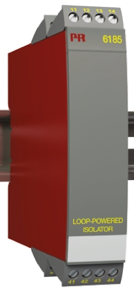 PR Electronics 6185A Series Loop Powered Isolator, Current Input, Current Output, DNV GL, EU RO marine, Zone, EAC, FM,