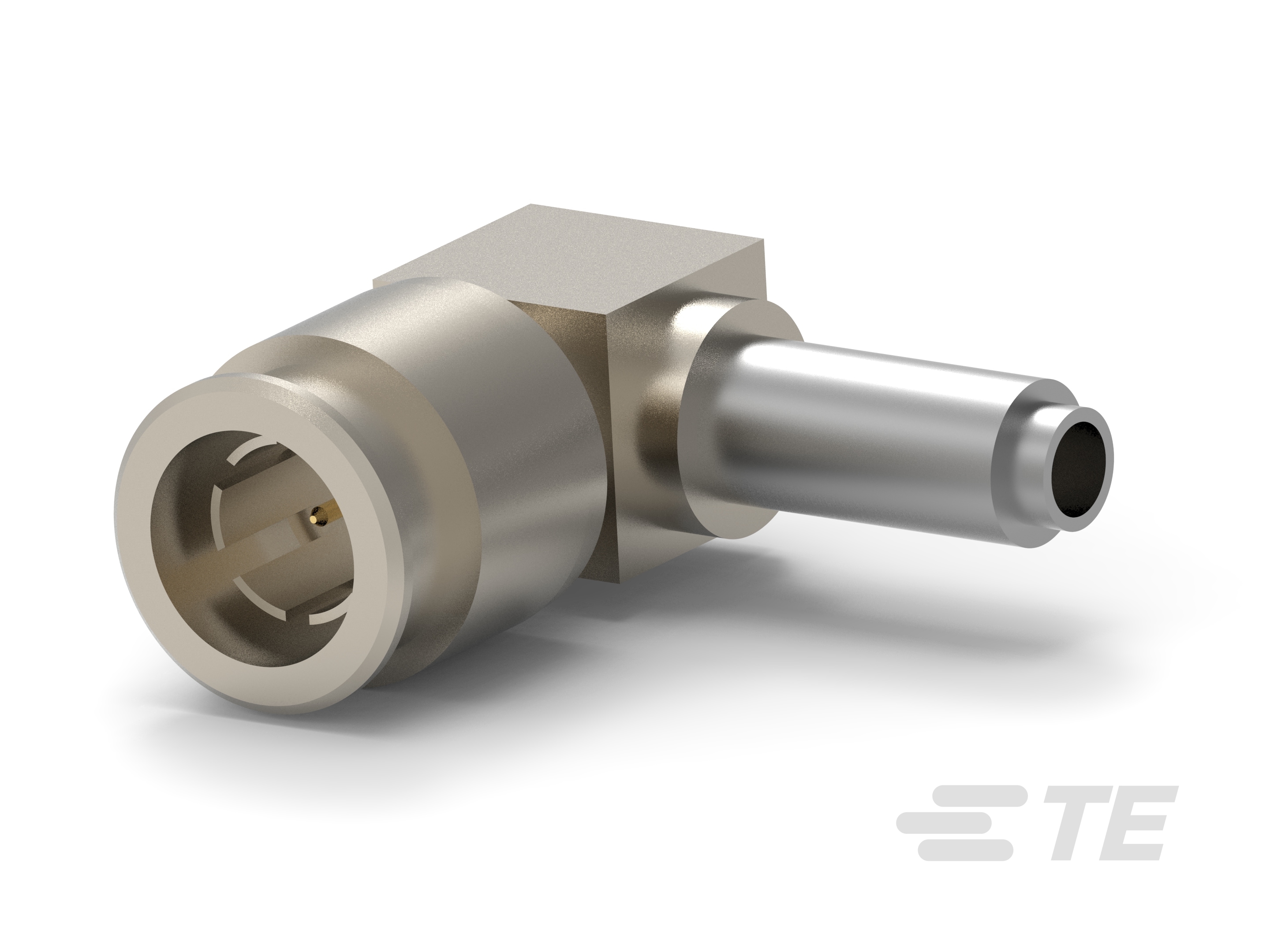 TE Connectivity 1274566-3 Series BNC Connector, 75Ω, Crimp Termination, Right Angle Body