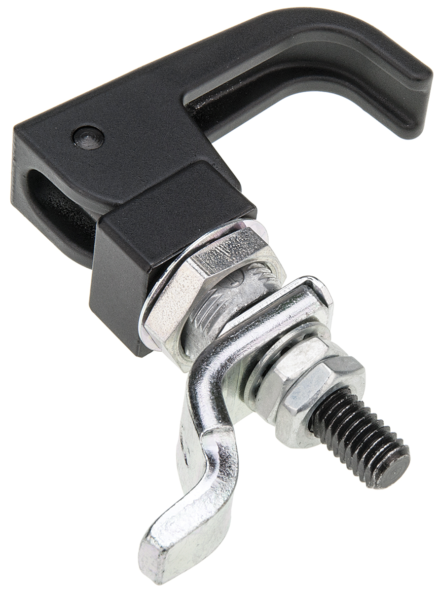 62-10-25 Southco Black Zinc Locking Handle, Compression Latch