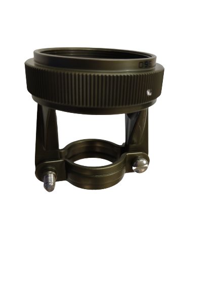 Amphenol Limited, M85049Size 11 Right Angle Circular Connector Backshell With Strain Relief, For Use With MIL-DTL-38999