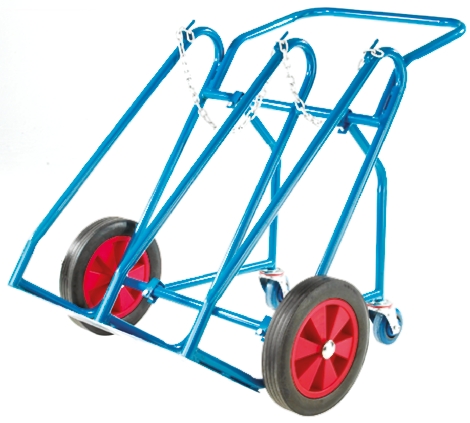 RS PRO Medium Duty Steel Drum Transporter, 200 kg Load, 760 mm, 900 mm