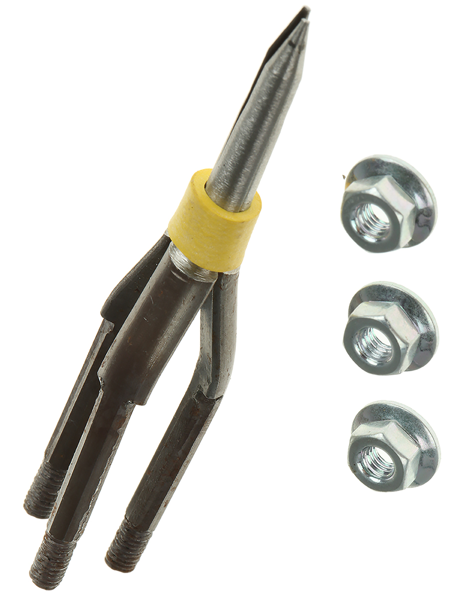 HellermannTyton 3 mm Prong Length, Cable Sleeve Tool Replacement Prong, For Use With Interchangeable Prong Application