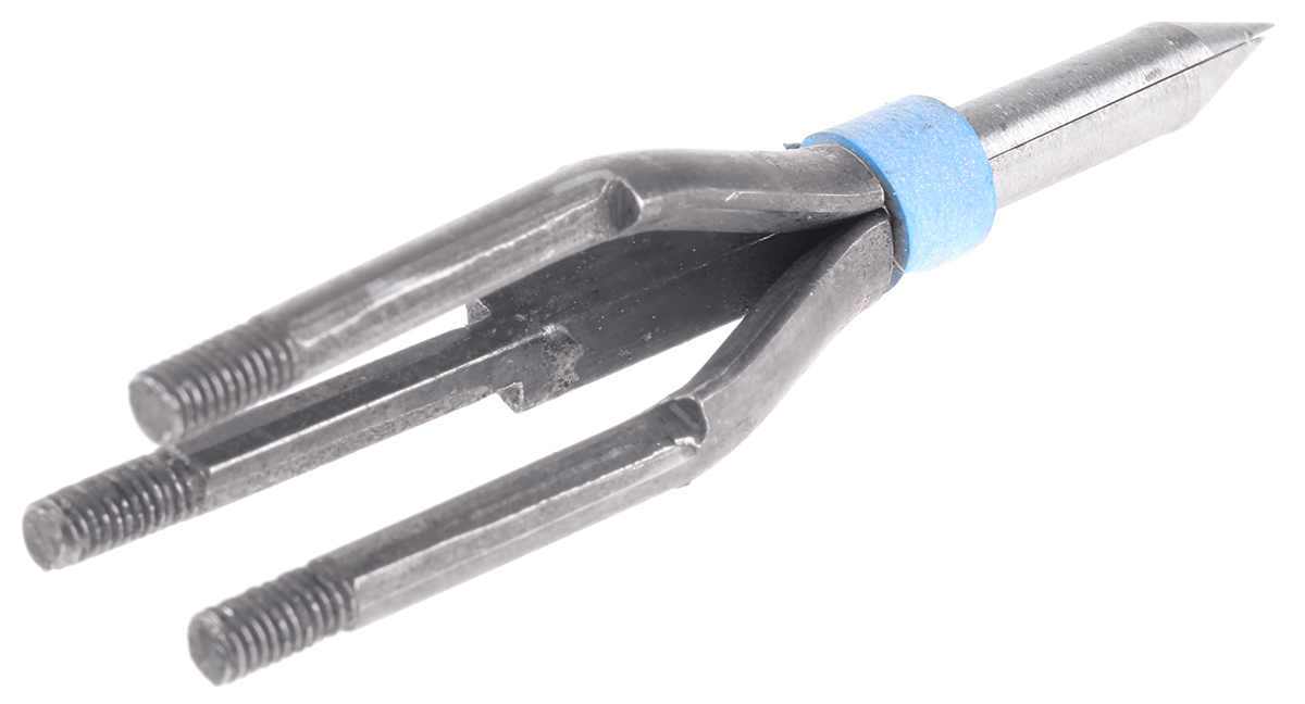 HellermannTyton 5.5 mm Prong Length, Cable Sleeve Tool Replacement Prong, For Use With Interchangeable Prong Application