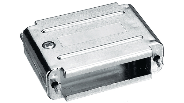 Encitech Connectors 6211 Series Plastic Straight D-Sub Backshell, 15 Way