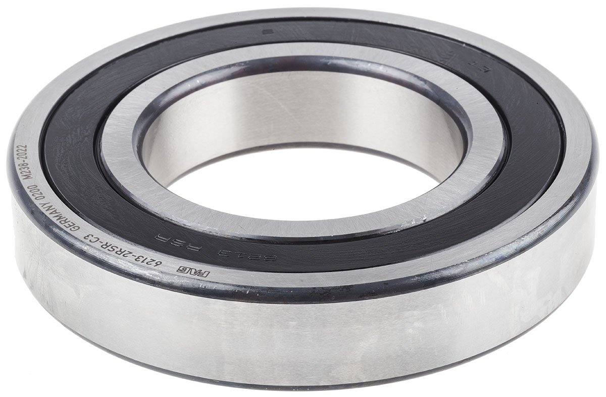 FAG 6213-2RSR-C3 1 Row Ball Bearing - 65 mm ID, 120 mm OD