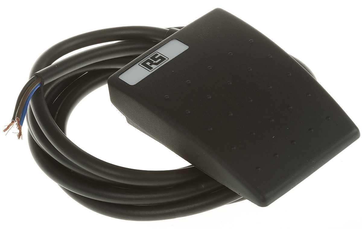 Herga General Purpose Momentary Foot Switch - SPDT Glass Filled Polyamide 66 3A Contact Current, 250 V ac Contact