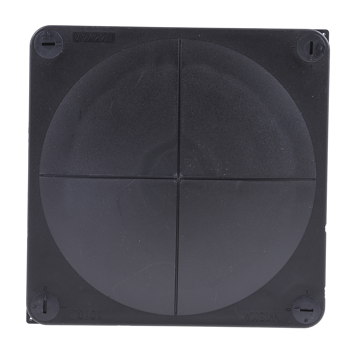 62215 WISKA COMBI Series Black Polypropylene Junction Box, IP66, IP67, 6 Terminals, 140 mm, 140mm 82 mm