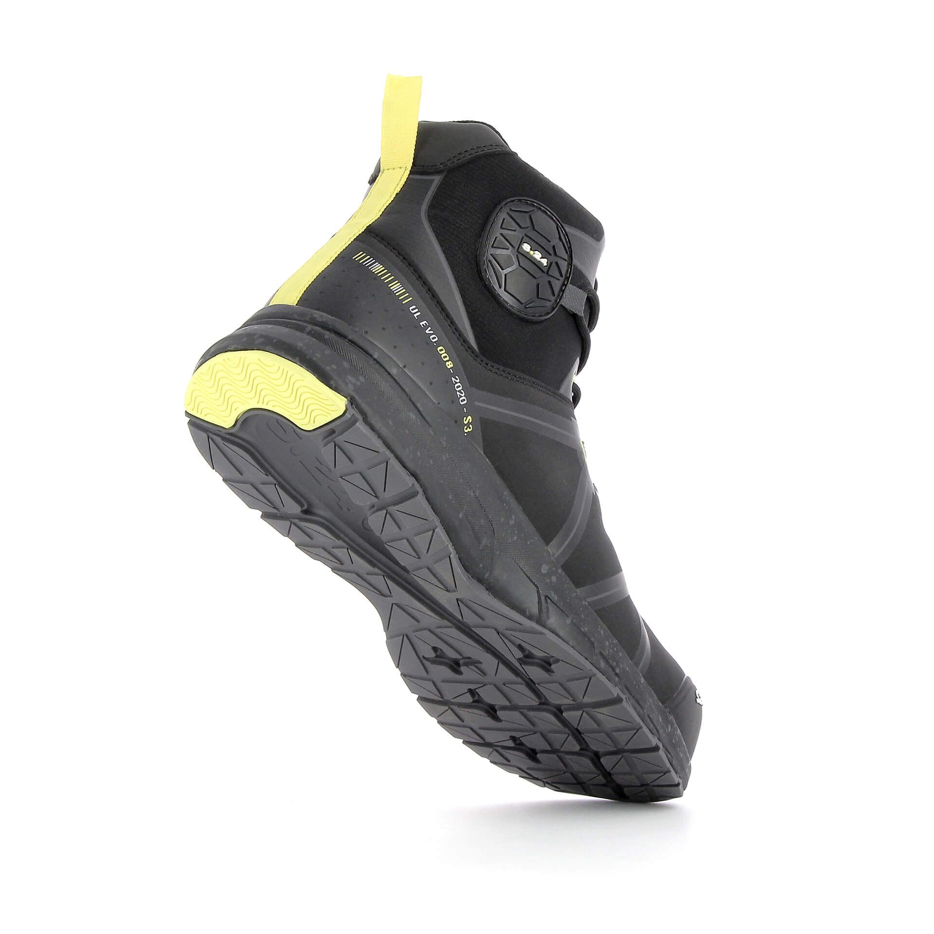 6222-11 S.24 Rocket S3L Unisex Black Fibreglass Shoes, UK 11, EU 46