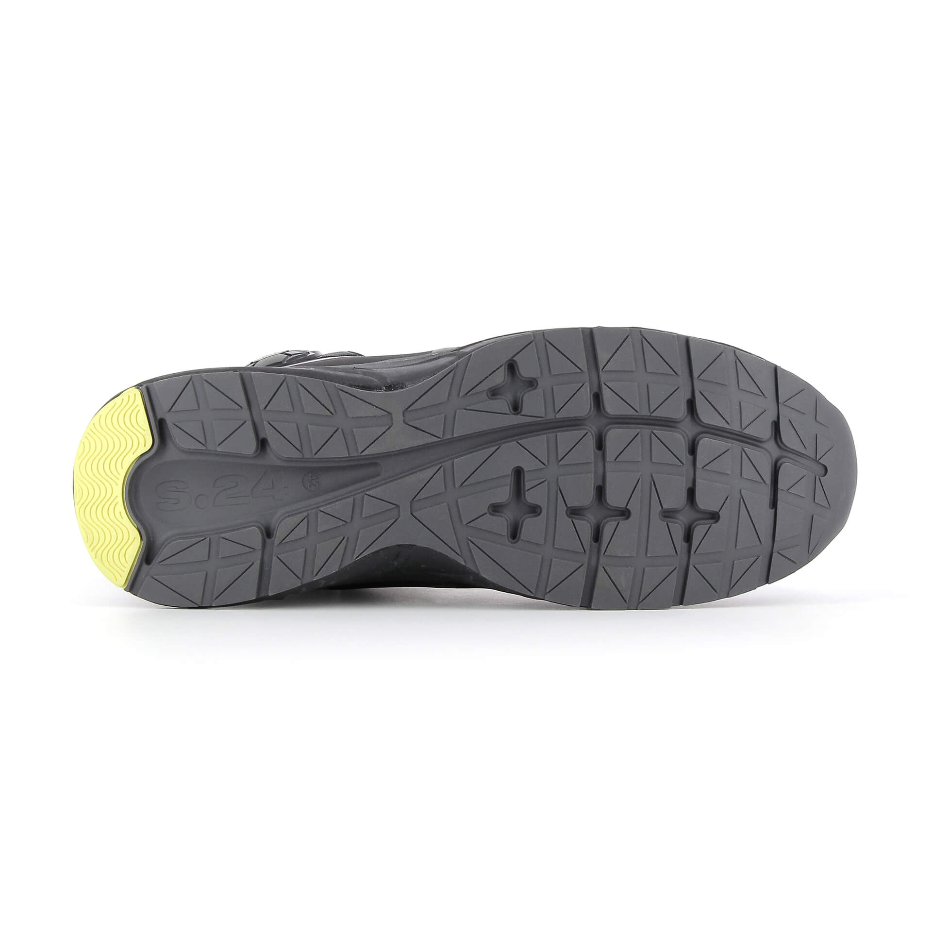 6222-11 S.24 Rocket S3L Unisex Black Fibreglass Shoes, UK 11, EU 46