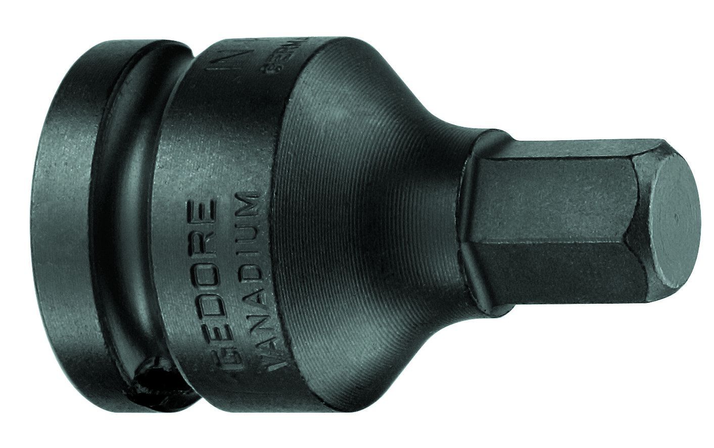 Gedore 1/2 in 1/2 in Drive Impact Socket, 44 mm length