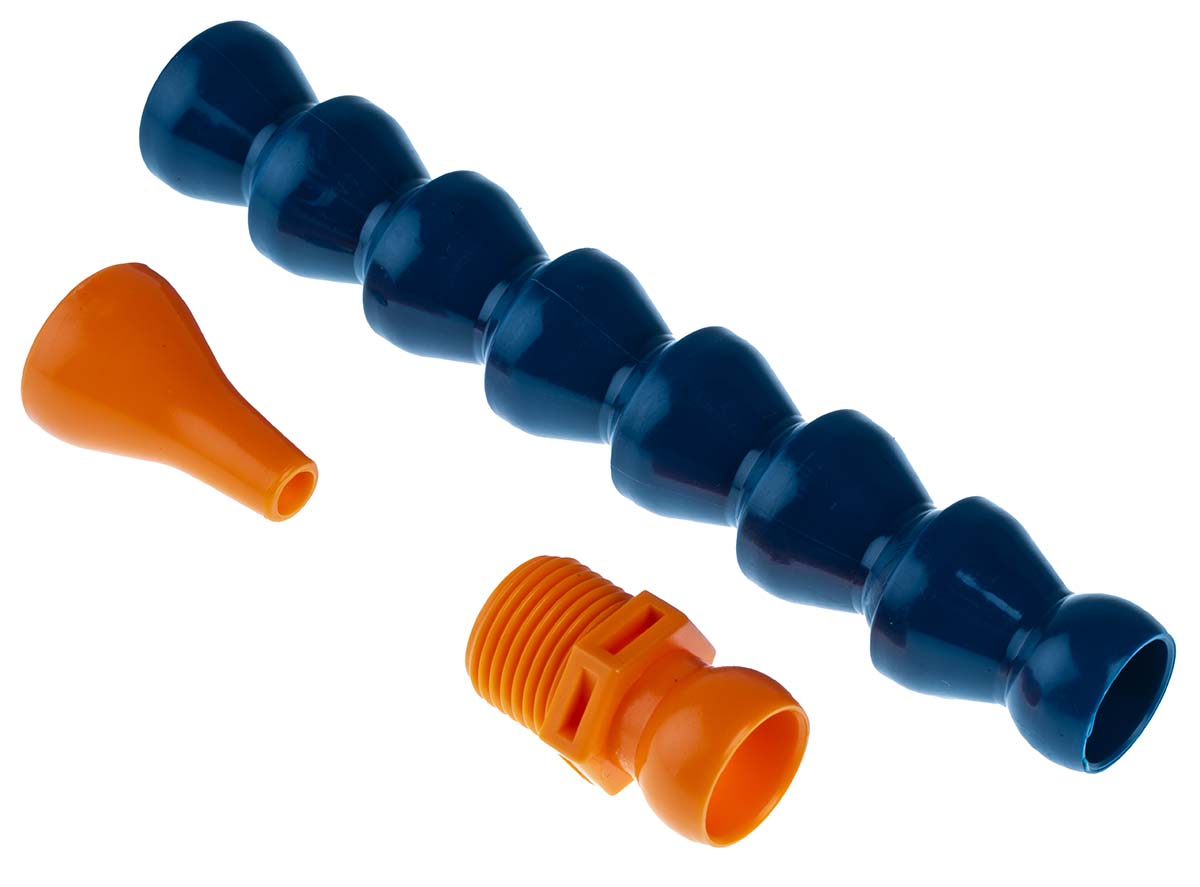 RS PRO Acetal Copolymer Push-in Flexible Coolant Hose Hose Kit