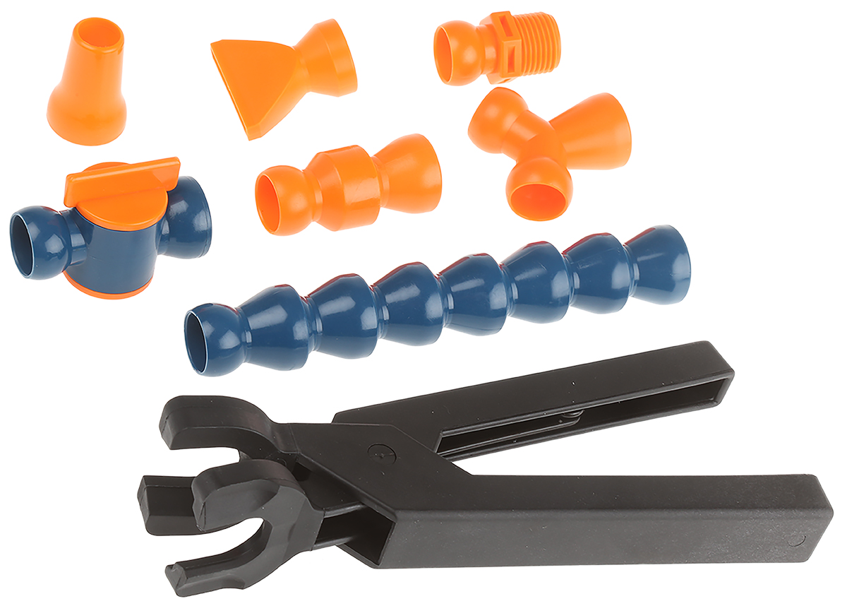623-5325 RS PRO Acetal Copolymer Push-in Flexible Coolant Hose Hose Kit