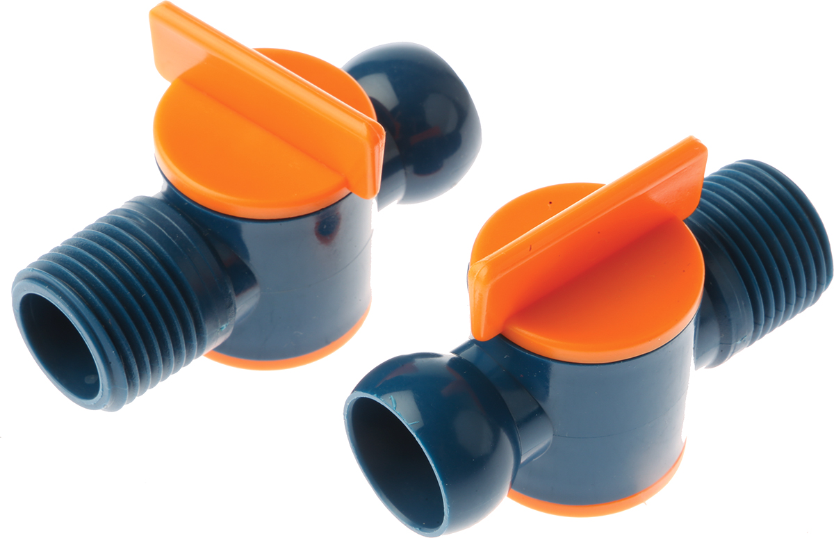 RS PRO Acetal Copolymer NPT Valve Flexible Coolant Hose