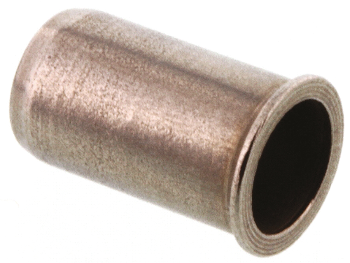 POP Galvanised, Clear Passivated Stainless Steel Threaded Insert, 7 mm diameter 6 mm 10 mm