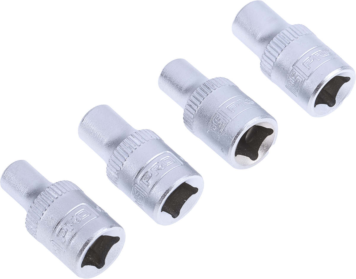 623-6413 RS PRO 16-Piece 1/4 in Shallow Socket Set