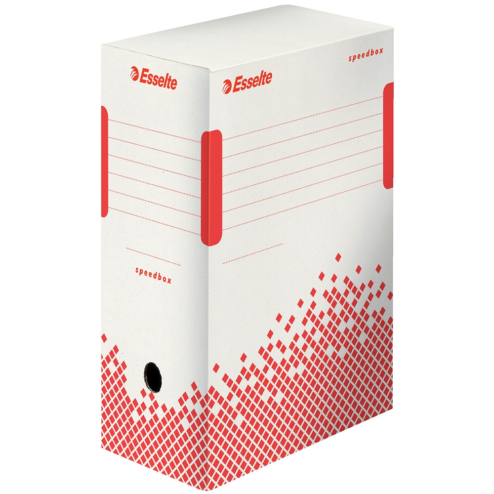 Esselte White A4 Archive Box H250.00 mm  x W150mm  x D350.00 mm