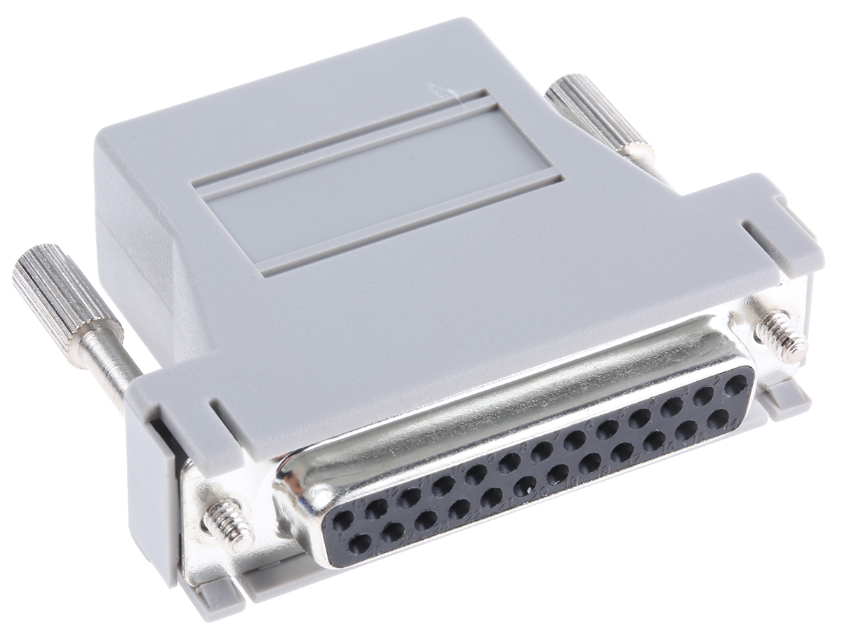 RS PRO D-Sub Adapter 25-Way D-Sub to Female Female RJ45 Female Female