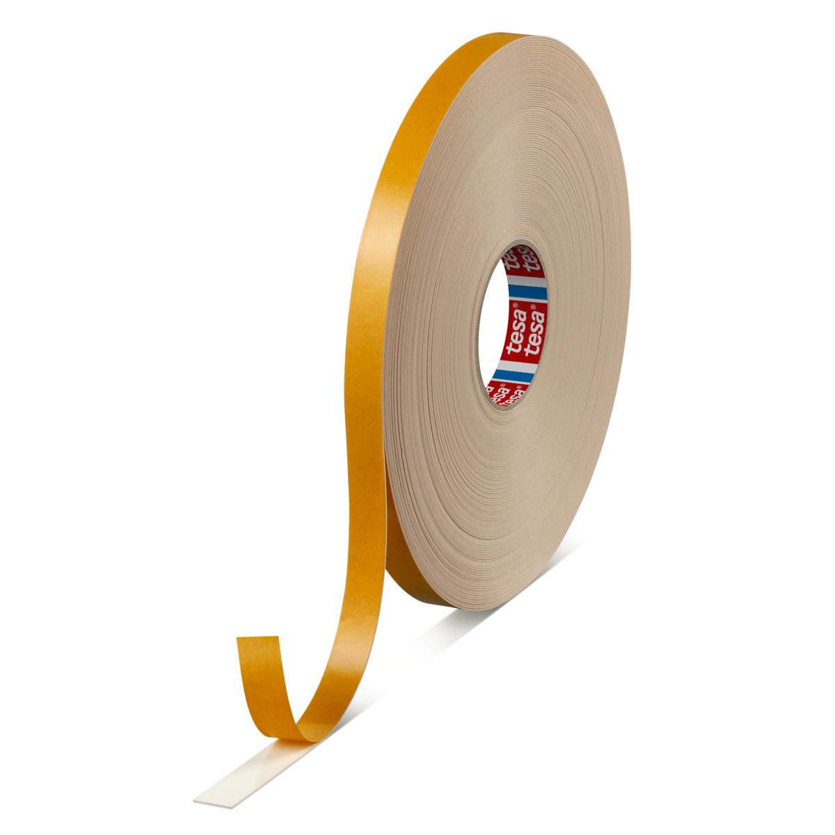 Tesa 62510 Tesa 62510 White Double Sided PE Foam Tape, 19mm x 50 m, 1 mm Thick