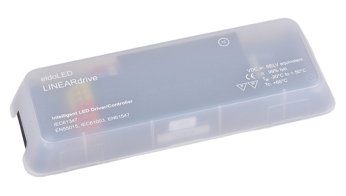 lin211d1-lg eldoLED LED Driver, 12V, 24 V Output, 200 W Output, 8A 0 to 10 V