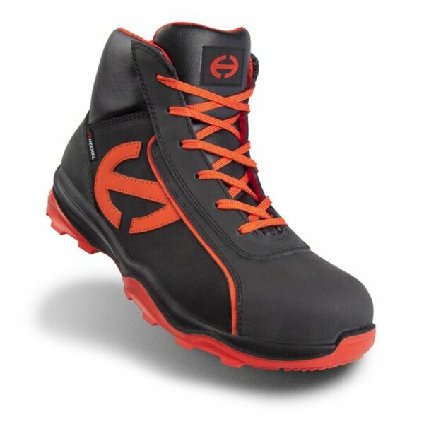 Heckel RUN-R Red, Black Composite Toe Capped Men's Safety Boots 4, EU 37 EN ISO 20345