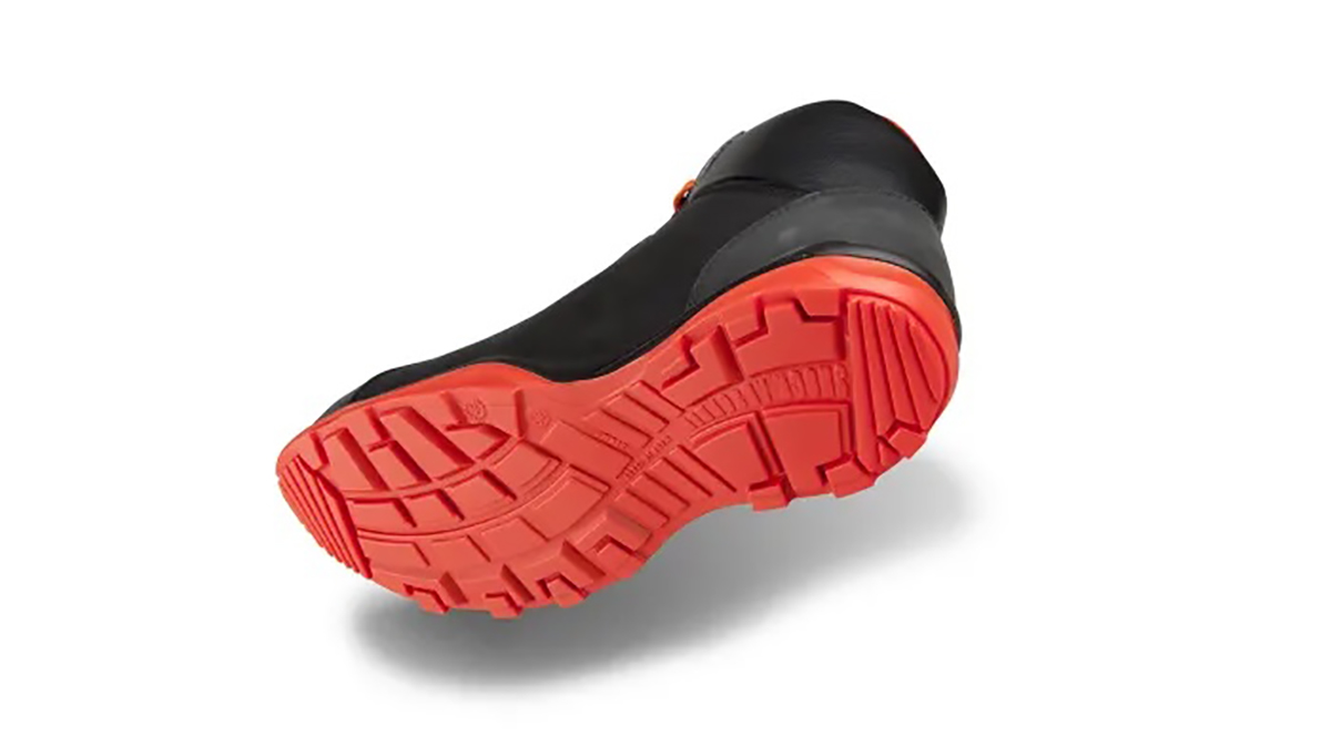 6266345 Heckel RUN-R Red, Black Composite Toe Capped Men's Safety Boots 10.5, EU 45 EN ISO 20345