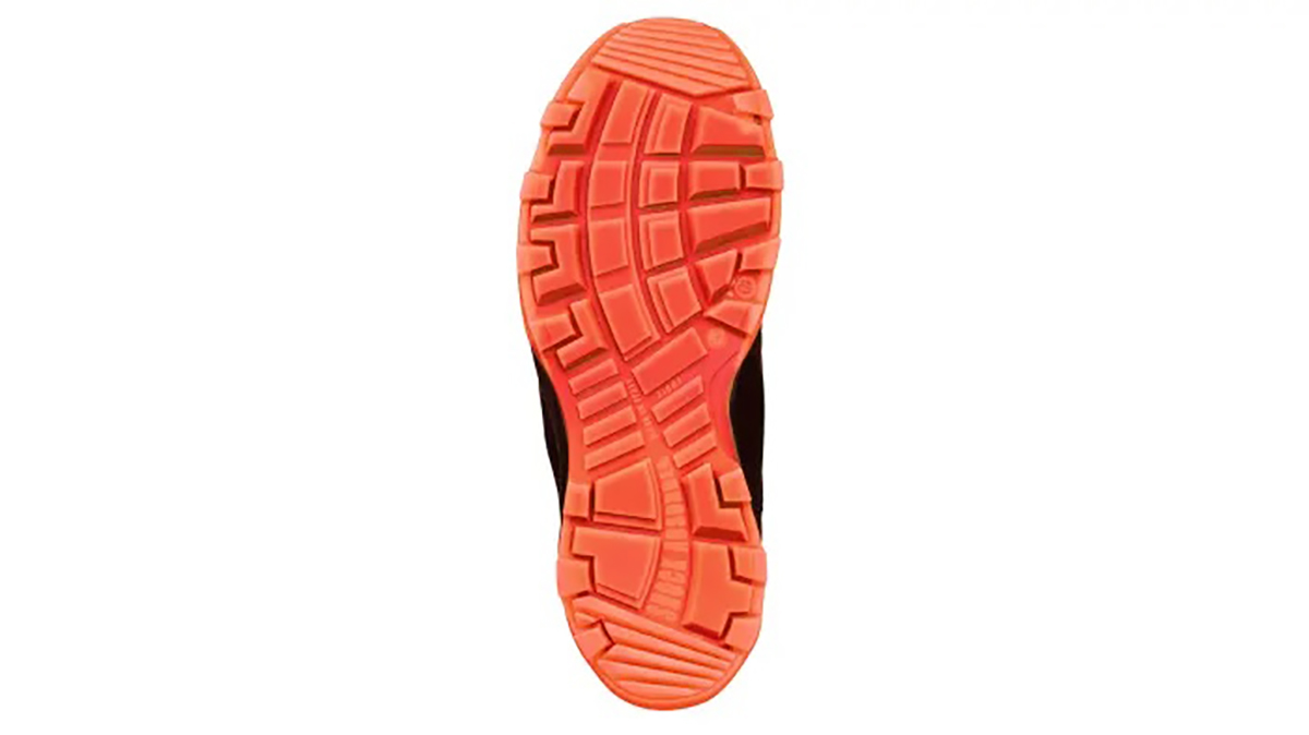 6266348 Heckel RUN-R Black, Red Composite Toe Capped Men's Safety Boots 13, EU 48 EN ISO 20345