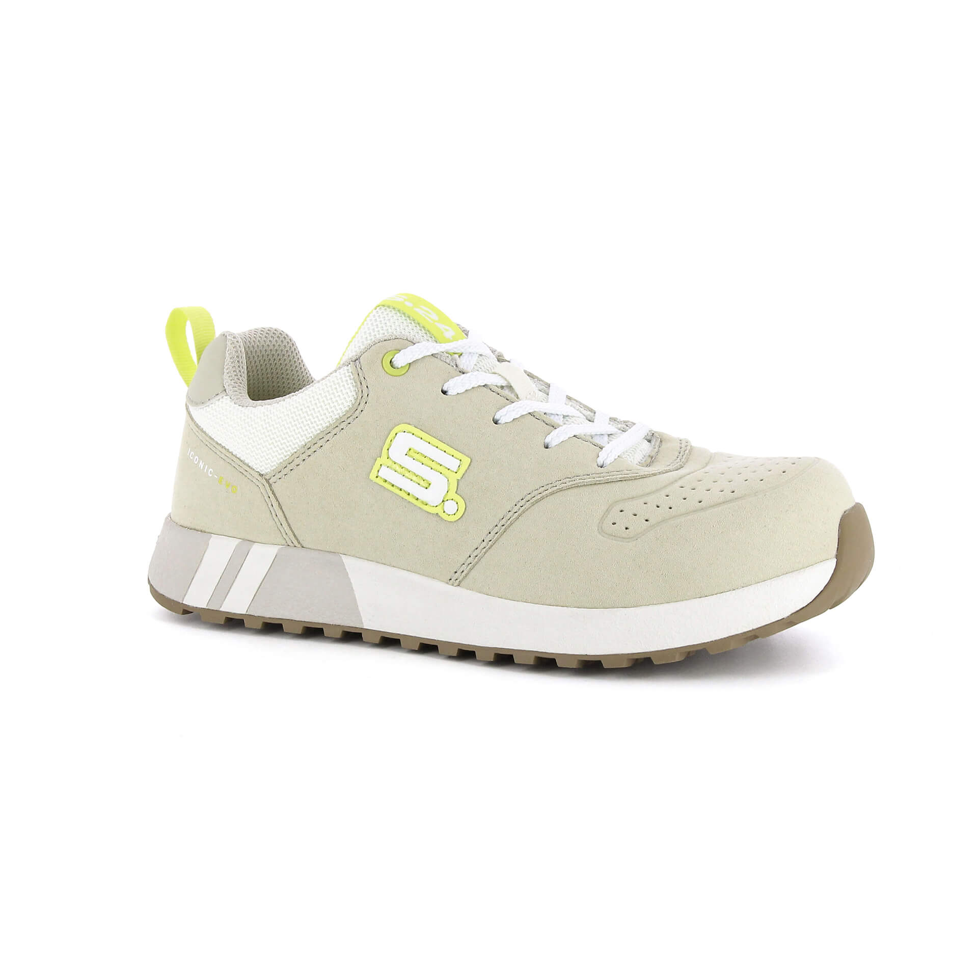 S.24 WINGS Women's Beige Composite Safety Shoes, UK 3, EU 36