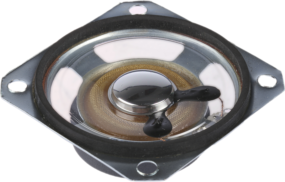 RS PRO 50 mm dia, 1W, 8 Ω, 500 Hz 6000 Hz