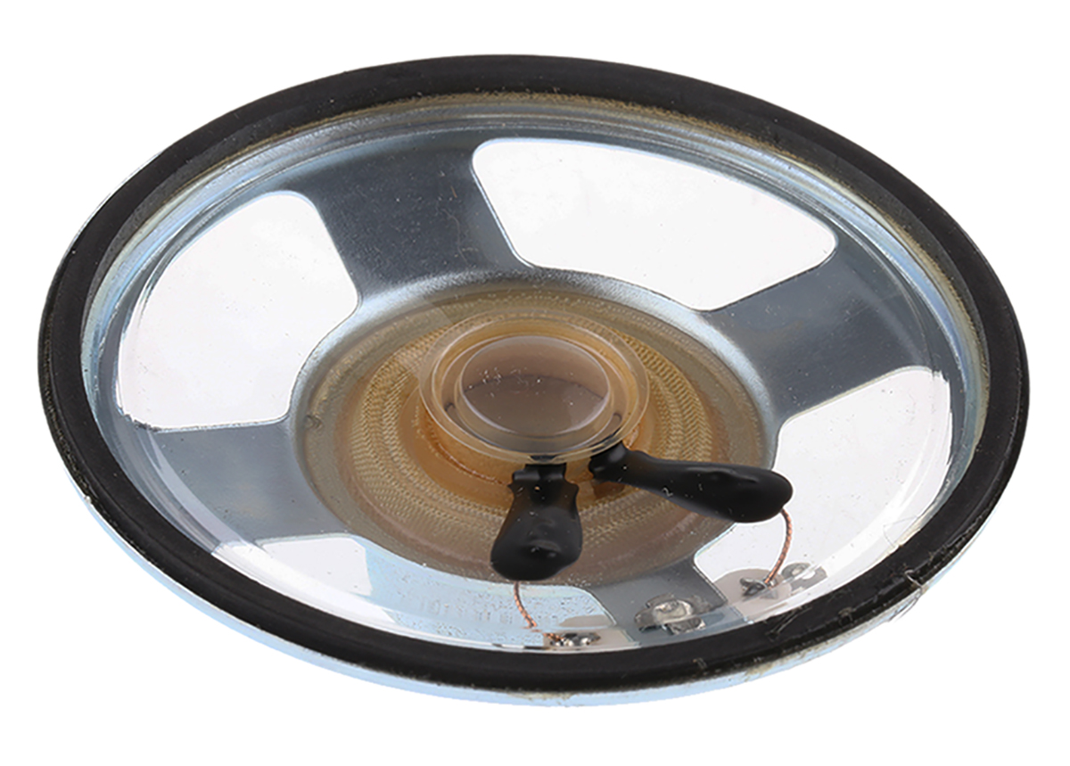 RS PRO 66 mm dia, 2W, 8 Ω, 300 Hz 20 kHz