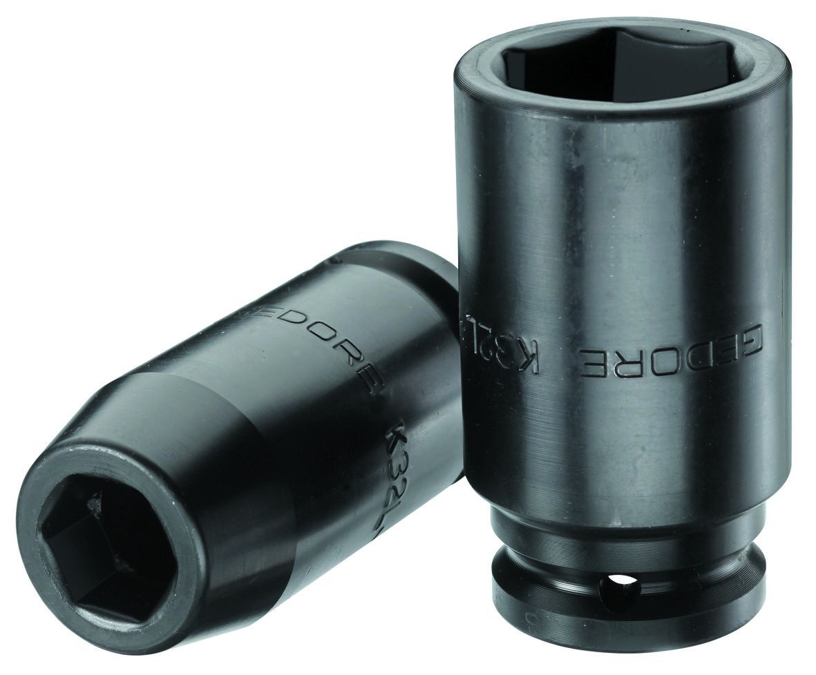 Gedore 3/4 in 3/4 in Drive Impact Socket, 90 mm length