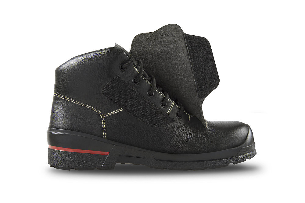 Heckel MACSOLE® 1.0 Black Composite Toe Capped Men's Ankle Safety Boots 7, EU 41 EN ISO 20349:2010