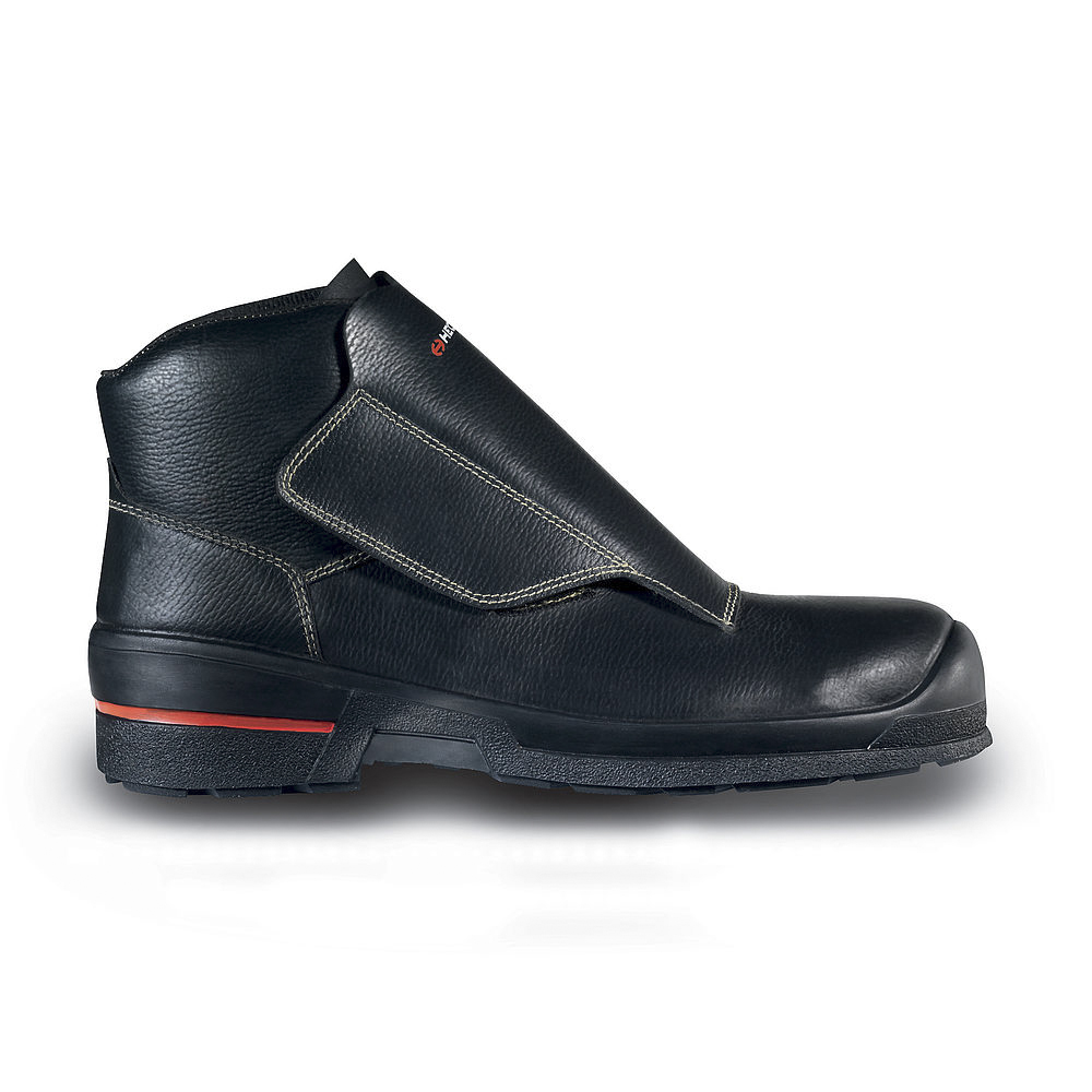 6296342 Heckel MACSOLE® 1.0 Black Composite Toe Capped Men's Ankle Safety Boots 8, EU 42 EN ISO 20349:2010