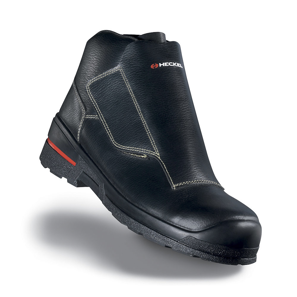 6296347 Heckel MACSOLE® 1.0 Black Composite Toe Capped Men's Ankle Safety Boots 12, EU 47 EN ISO 20349:2010