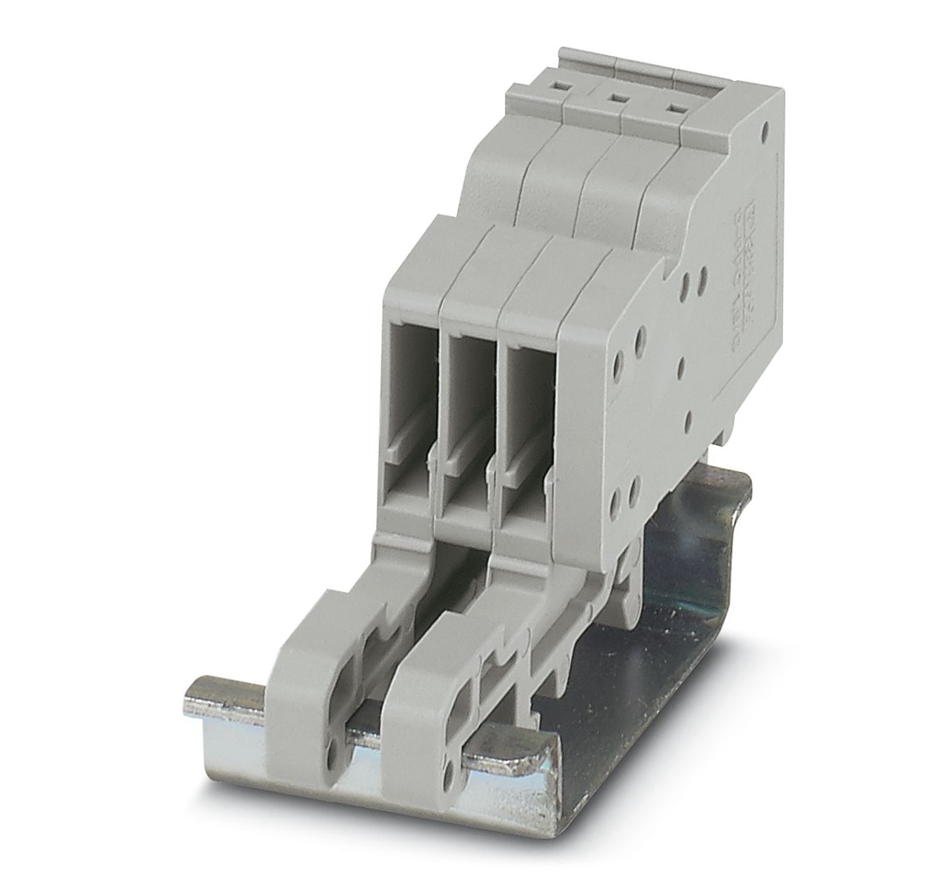 Phoenix Contact 3213400 PPC 1.5/S-NS/3 Series Grey, Push In Termination