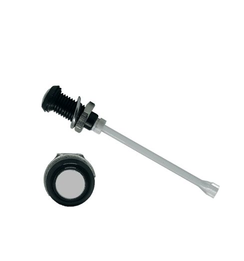 RHD-2390-F9PD67PR Bivar, Panel Mount Vertical LED Light Pipe, Diffused Round Lens
