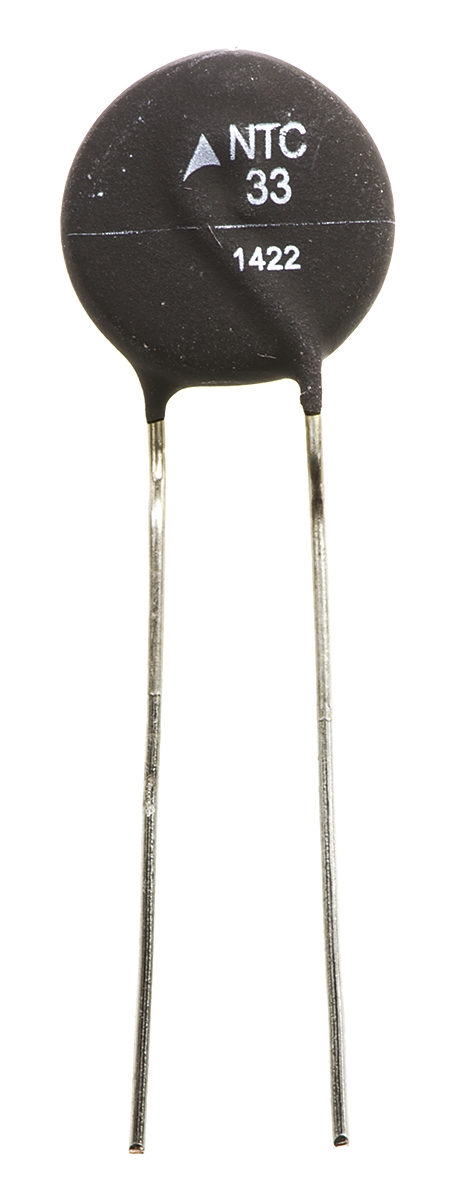 EPCOS Thermistor, 33Ω Resistance, NTC Type, 15 x 7mm