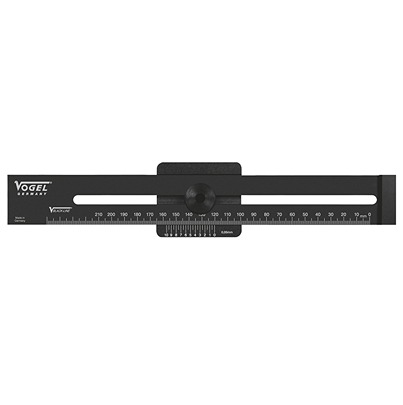 Vogel 400mm Steel Metric Ruler