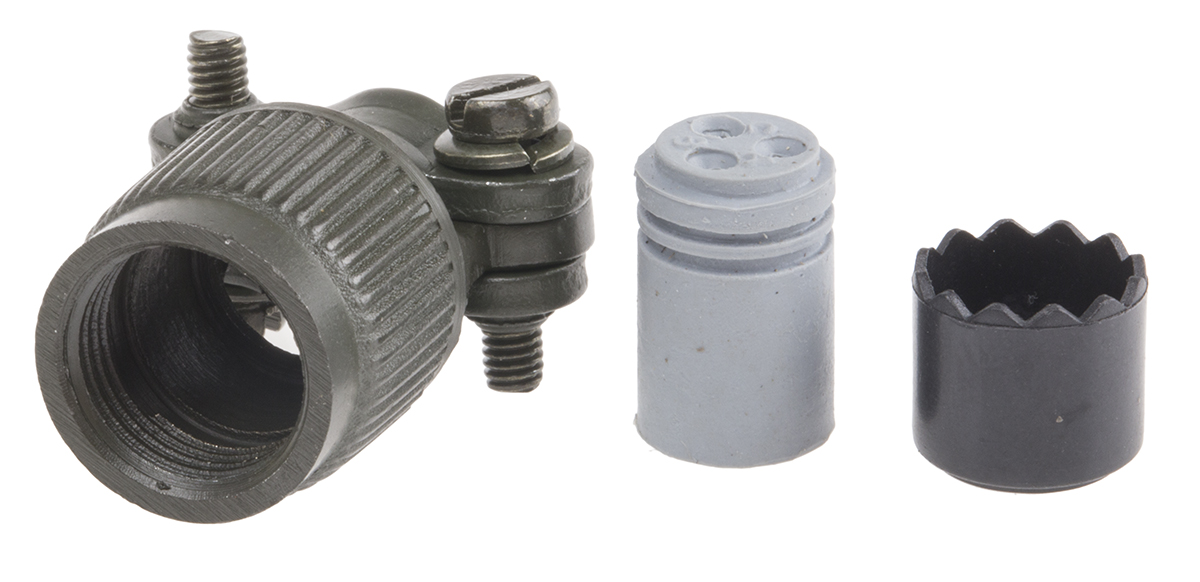 Amphenol Limited, 62 GBSize 08 Cable Clamp, 3-Way