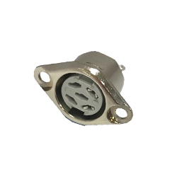 Deltron, 630 5 Pole Straight Standard DIN Socket, DIN 41524, DIN 45329, DIN 45326, DIN 45322, DIN 45327, 2A, 34V ac/dc,