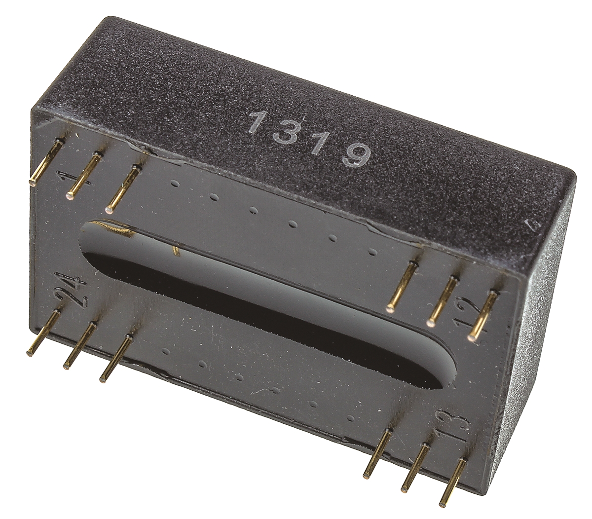 tem-2-0521 TRACOPOWER TEM 2 DC-DC Converter, ±12V dc/ ±80mA Output, 4.5 → 5.5 V dc Input, 2W, Through Hole, +70°C Max Temp
