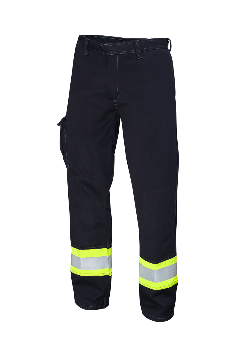 ProGARM Women's Yellow, Navy Vxs+ 300W 300G/M2 Woven Inherent Fabric with Fc Finish