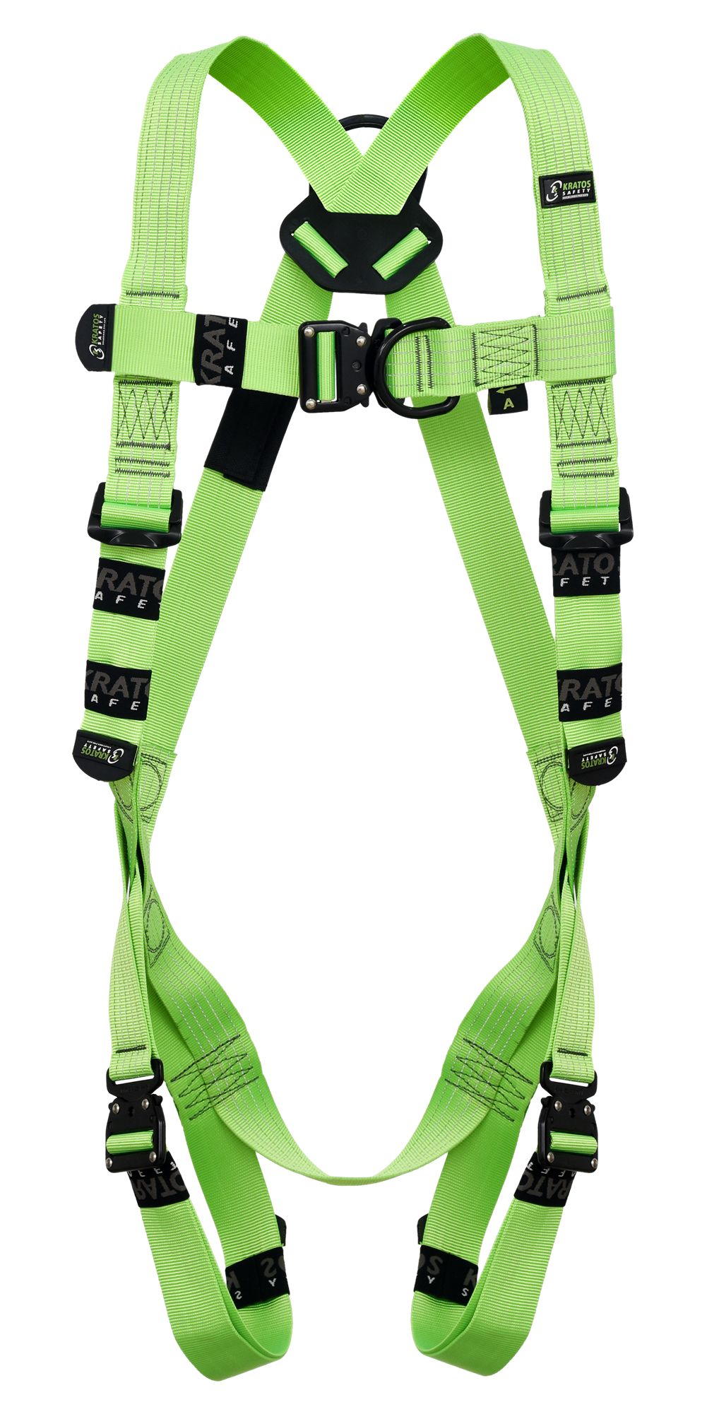 KRATOS SAFETY FA1011500 Front, Rear Attachment Fall Arrest Harness, 140kg Max, Universal
