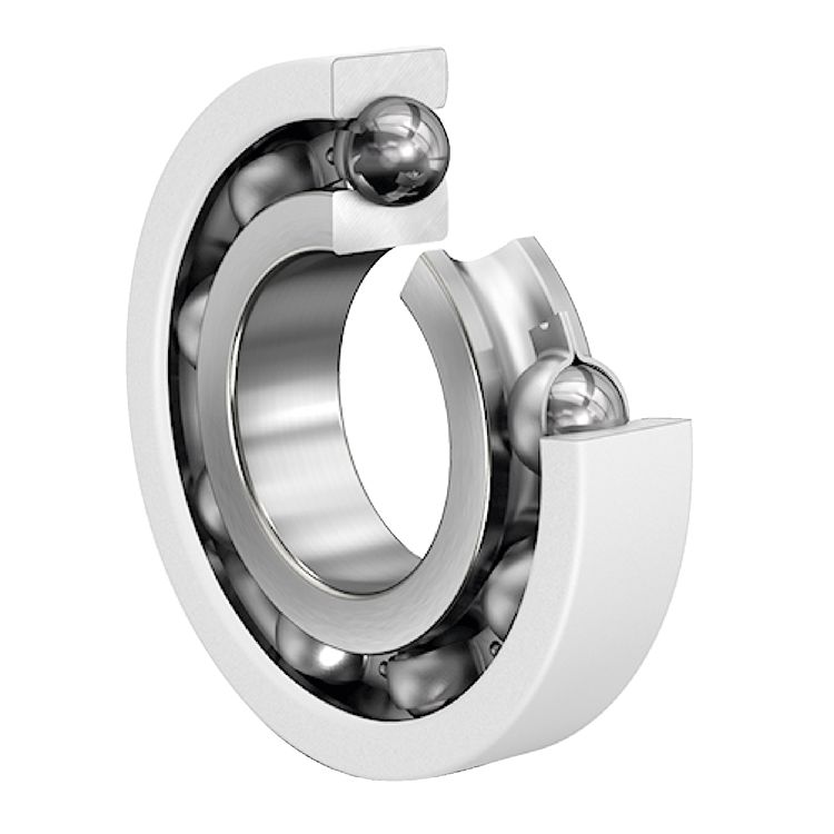 FAG 6317-J20AA-C3 1 Row Deep Groove Ball Bearing - 85 mm ID, 180 mm OD