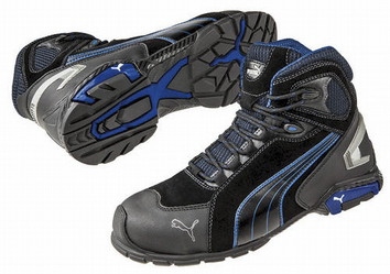 Puma Safety Black Aluminium Toe Capped Women's Safety Boots 8, EU 42 EN ISO 20345, ASTM F2413 SD, ASTM F2413 EH, ASTM