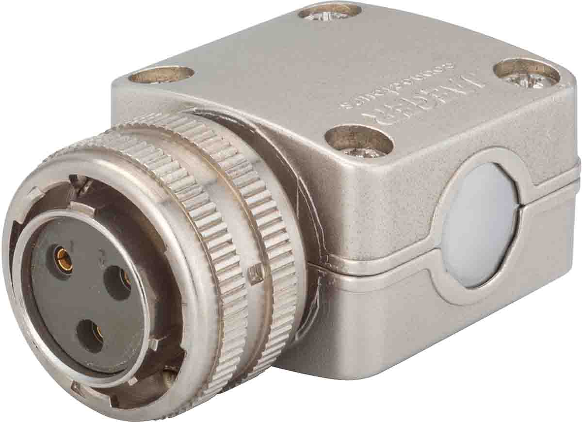 Jaeger Circular Connector, 3 Contacts, Cable, Standard Connector, Male, IP50, IP54