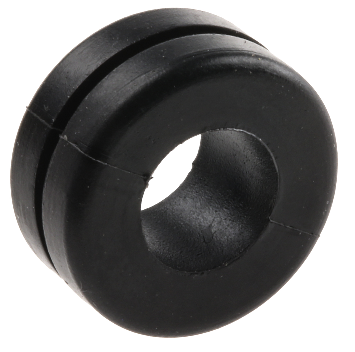 HellermannTyton HV Black Polyvinyl Chloride 11 mm Cable Grommet for 8 mm Cable Dia. 633-03010 HV1301-PVC-FR-BK