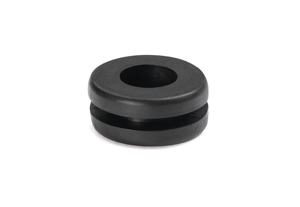 HellermannTyton HV Black Polyvinyl Chloride 11 mm Cable Grommet for 8 mm Cable Dia. 633-03030 HV1303-PVC-FR-BK